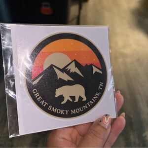 Great Smoky Mountains Sticker - Multicolor